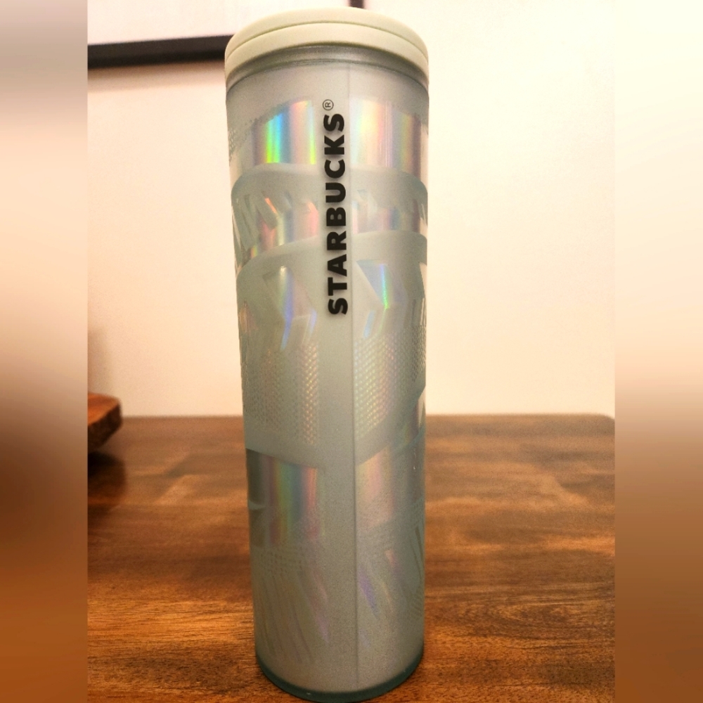 Starbucks Frosted Ribbon Tumber